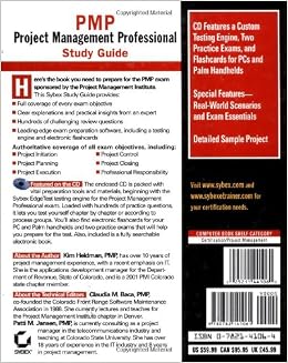Phillips, J: Pmp Project Management Professional Study Guide – FRET