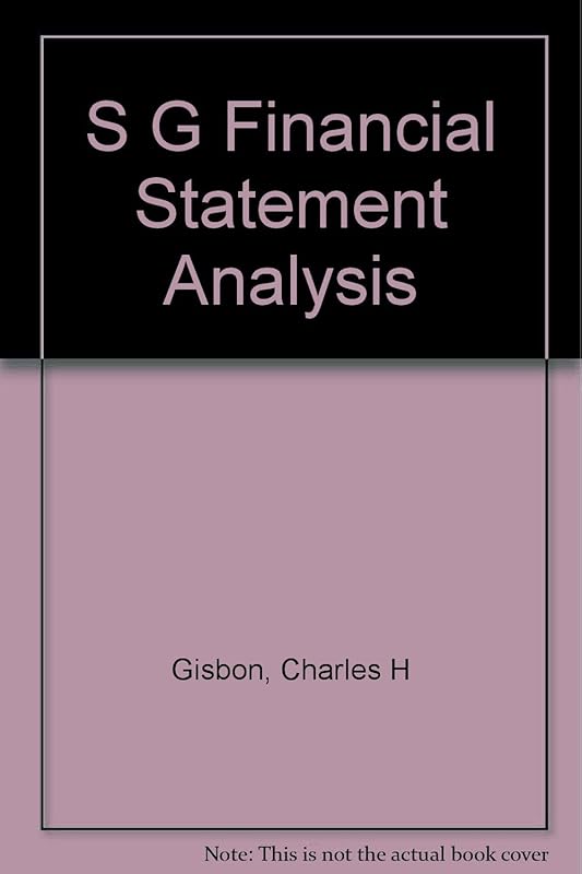 Financial Statement Analysis by Brian Gibson