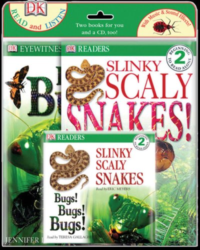 Bugs! Bugs! Bugs! and Slinky, Scaly Snakes! (Read & Listen Books) by Angela Royston