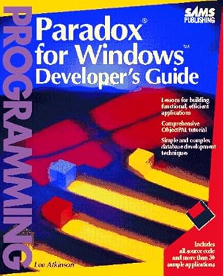 Paradox for Windows: Developer's Guide