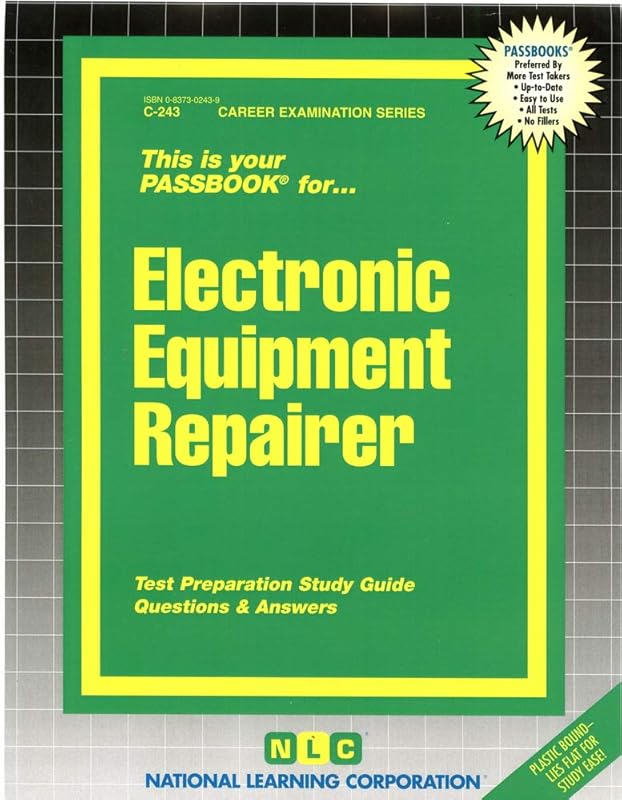 Electronic Equipment Repairer(Passbooks) (Career Examination Series) by National Learning Corporation
