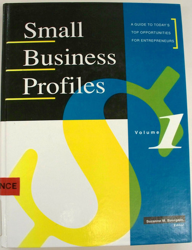 Small Business Profiles 1 by Suzanne M Bourgoin