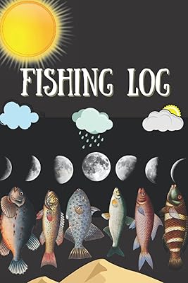 Fishing Log Book: fishing books for kids with Template, Records Details of Fishing Trip, Including Date, Time, Location, and Weather Conditions.110 PAGES - 6/9 INCH