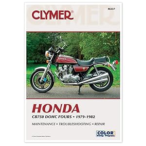 Honda CB750 Dual Overhead Cam Motorcycle (1979-1982) Service Repair Manual
