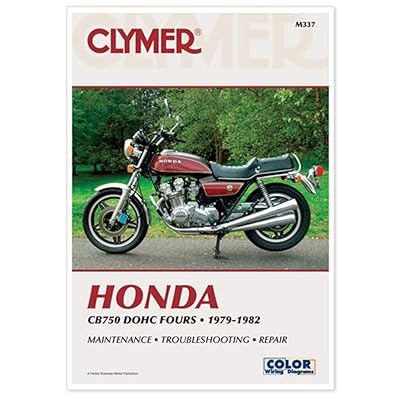Honda CB750 Dual Overhead Cam Motorcycle (1979-1982) Service Repair Manual