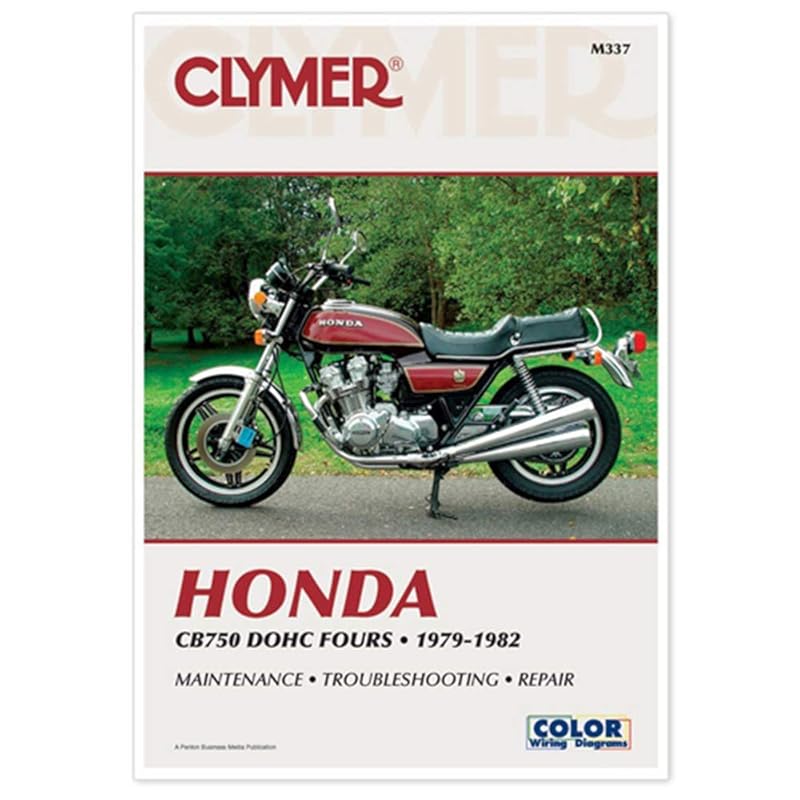 Honda CB750 Dual Overhead Cam Motorcycle (1979-1982) Service Repair Manual by Ed Scott