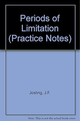 Periods of limitation,: With some practical notes thereon, (Oyez practice notes)