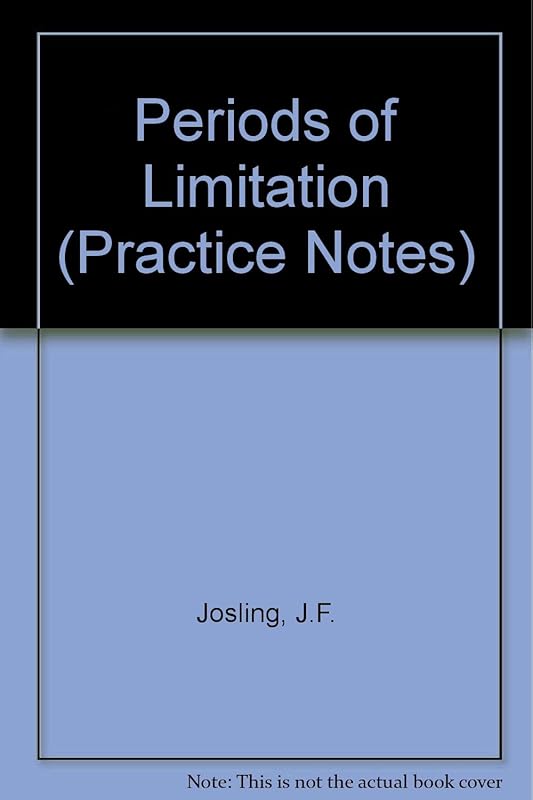 Periods of limitation,: With some practical notes thereon, (Oyez practice notes) by unknown author