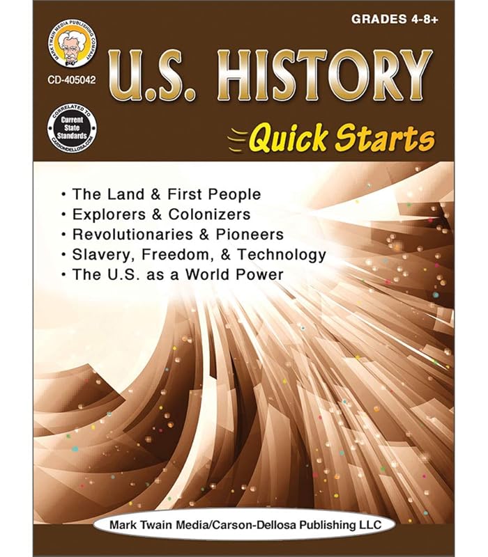 Mark Twain - U.S. History Quick Starts Workbook by Linda Armstrong