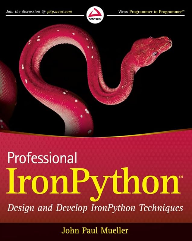 Professional IronPython by John Paul Mueller