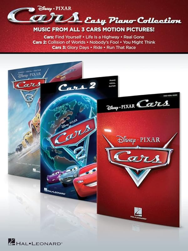 Cars - Easy Piano Collection: Music from All 3 Disney Pixar Motion Pictures by Hal Leonard Corp.