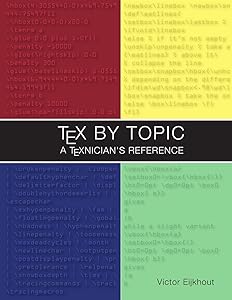TeX by Topic by Victor Eijkhout