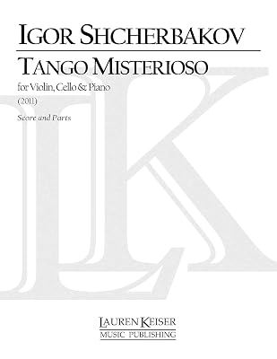 Tango Misterioso: for Piano Trio Score and Parts