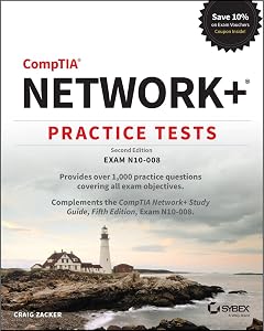 CompTIA Network+ Practice Tests: Exam N10-008 by Craig Zacker