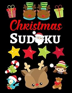 Christmas Sudoku: Puzzle Books For Kids And Adults With Instructions, Gifts For Sudoku Lovers by Smart Puzzle Books