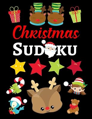 Christmas Sudoku: Puzzle Books For Kids And Adults With Instructions, Gifts For Sudoku Lovers