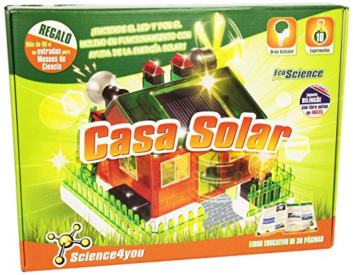 Science4you - Casa solar, kit científico de energías renovables (001)