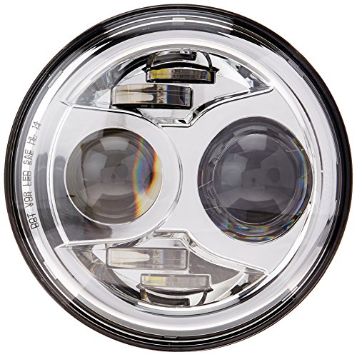 JW Speaker 8700 Evolution 2 – 7″ Round LED Headlight – Chrome