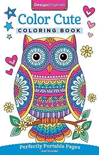 Color Cute Coloring Book: Perfectly Portable Pages by Jess Volinski