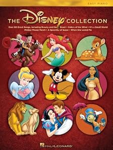 The Disney Collection Easy Piano Songbook