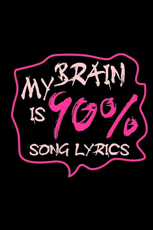 My brain is 90% song lyrics: 110 Game Sheets - 660 Tic-Tac-Toe Blank Games | Soft Cover Book for Kids for Traveling & Summer Vacations | Mini Game | ... x 22.86 cm | Single Player | Funny Great Gift by Till Wiek