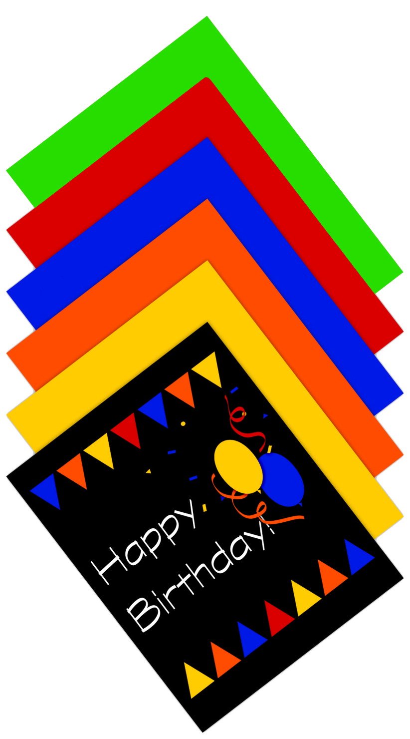 

School Smart 1485739 Railroad Board, 4-ply Thickness, 22" x 28", Assorted Color (Pack of 25)