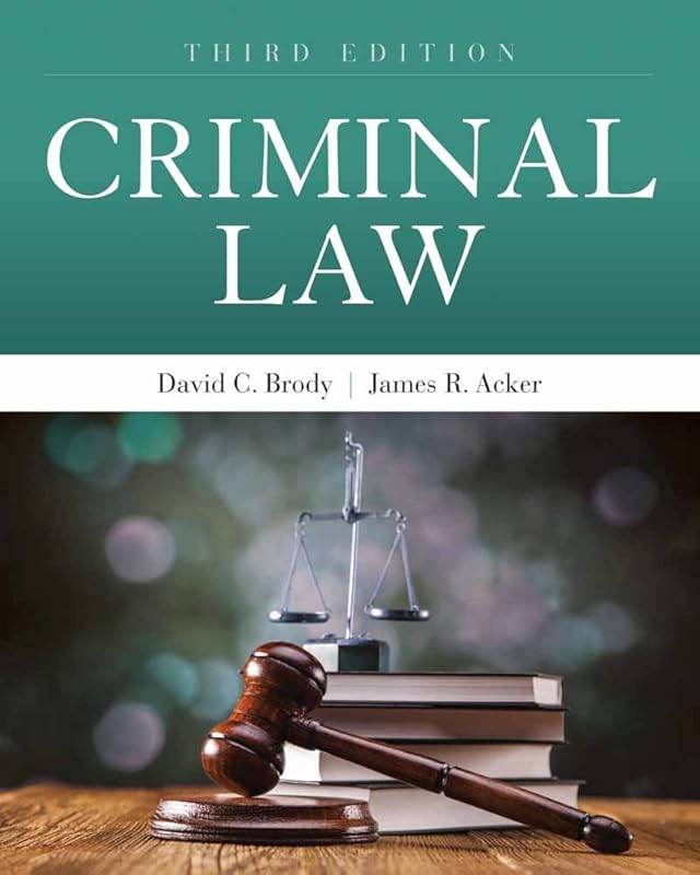 Criminal Law by David C. Brody
