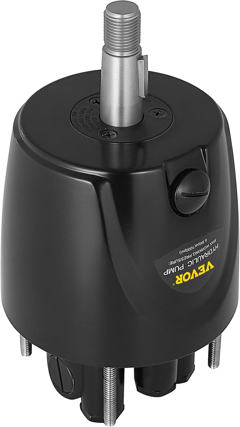 Vevor Hydraulic Outboard Steering Pump 150HP, Aluminum Alloy Structure, Hydraulic Outboard Steering Pump With Replaceable Shaft Seal, HH4314-3_voghion.com