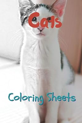 Cat Coloring Sheets: 30 cat drawings,coloring sheets adults relaxation, coloring book for kids, for girls, volume 8