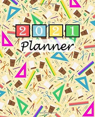 2021 Planner: Weekly and Monthly Agenda: Calendar Organizer / 147 Pages (7.5x9.25") / Office Supply Design