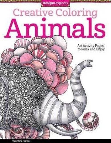 Creative Coloring Animals: Art Activity Pages to Relax and Enjoy! by Valentina Harper