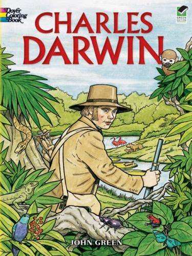 Charles Darwin (Dover History Coloring Book)