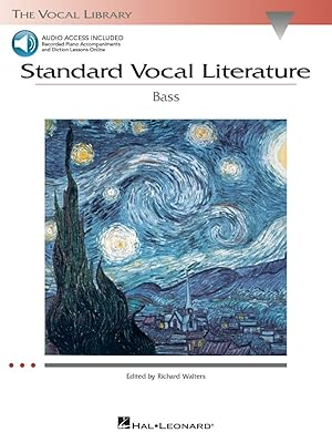 Standard Vocal Literature - An Introduction to Repertoire for Bass Book/Online Audio