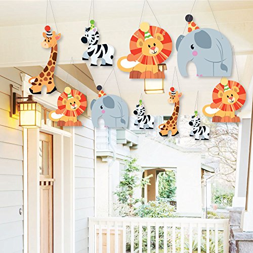 Algopix Similar Product 7 - Hanging Jungle Party Animals  Outdoor