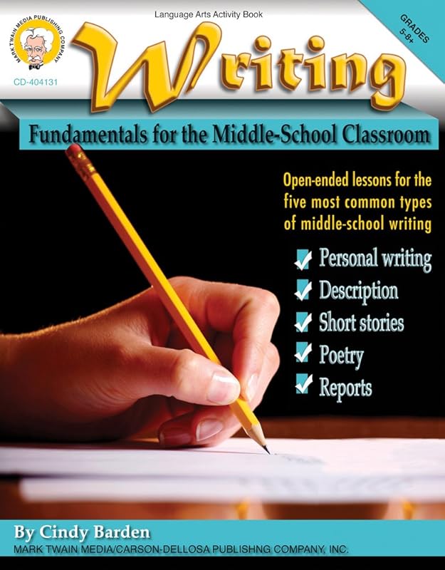 Mark Twain - Writing, Grades 5 - 8 by Cindy Barden