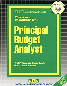 Principal Budget Analyst (Career Examination Series)