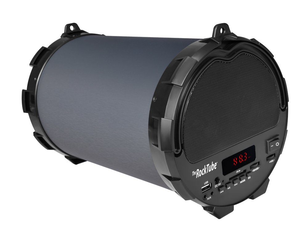

TUNES2GO ROCKTube Bluetooth Portable Sound System with Built-In Subwoofers