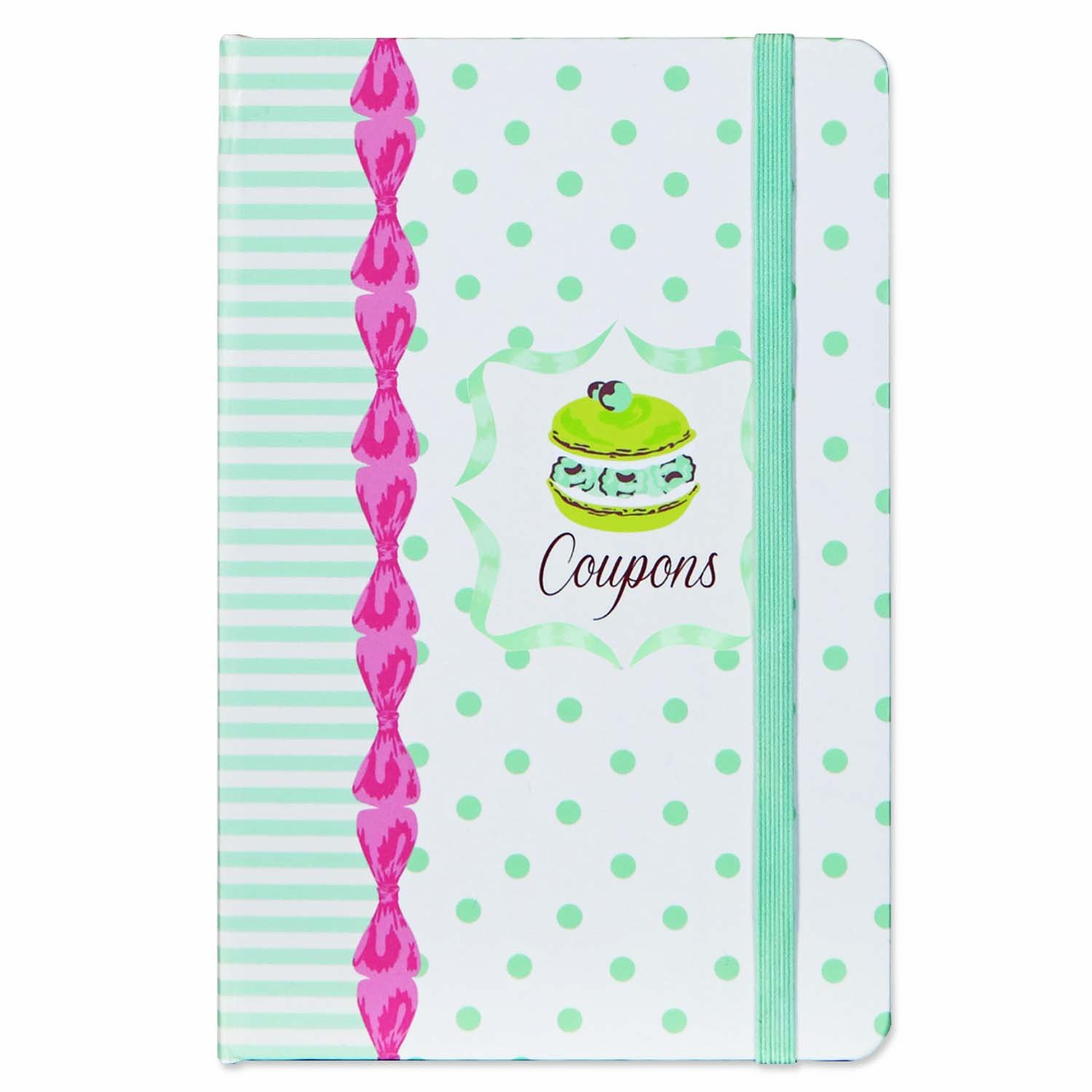 

C.R. Gibson Coupon Keeper by Jessie Steele, Macarons