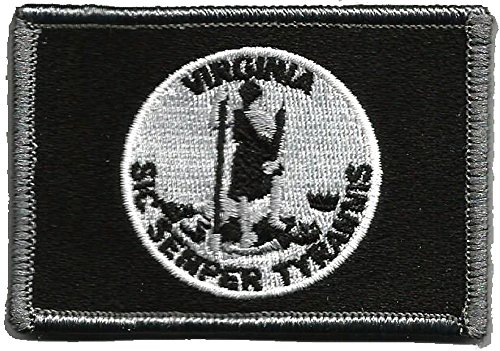 Virginia Tactical Flag Patch (Sic Semper Tyrannis)