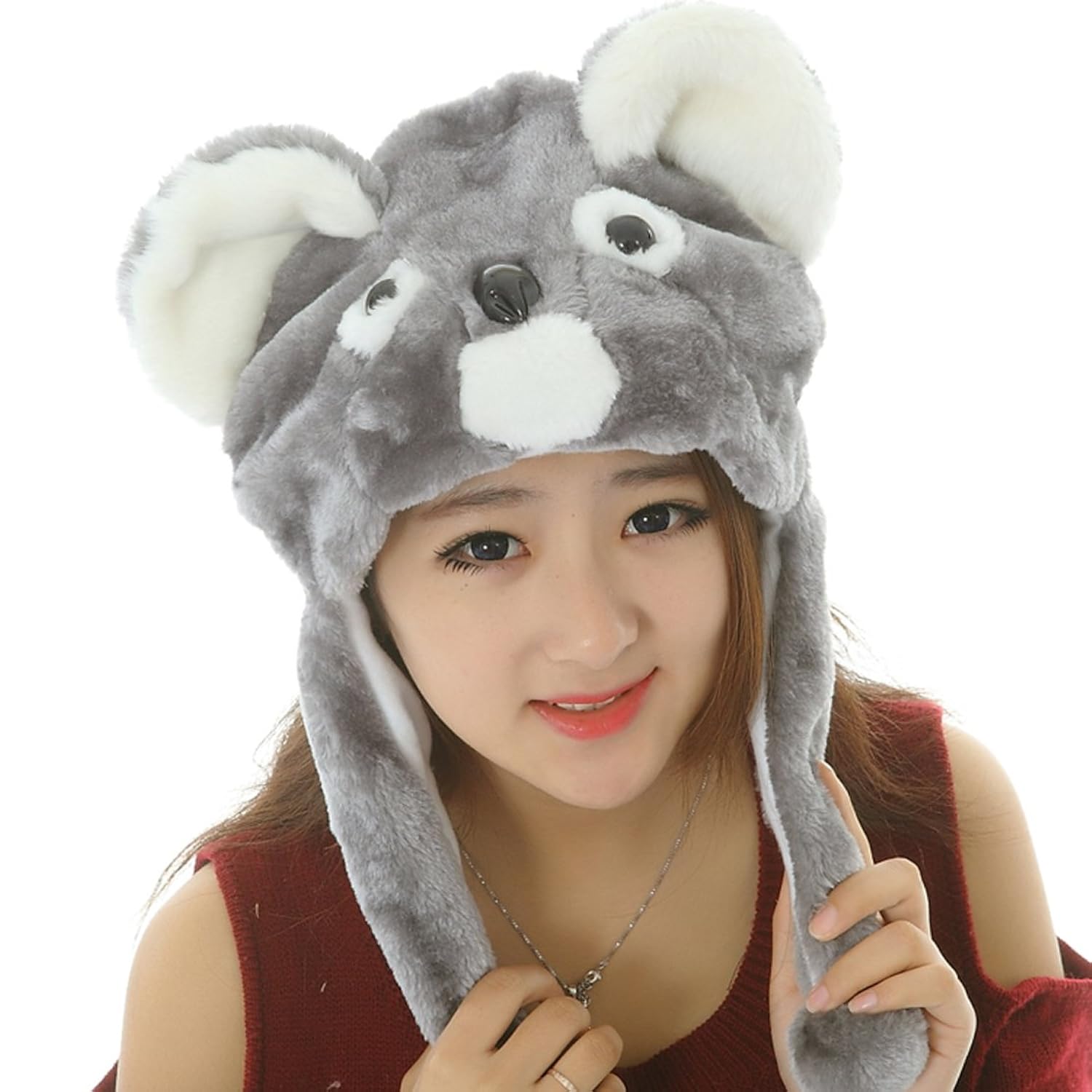 

Lovely Animal Plush Warm Cap Koala Plush Animal Hat
