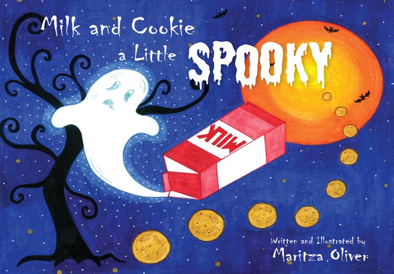 Milk and Cookie a Little Spooky by Maritza Oliver