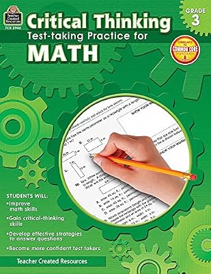 Critical Thinking: Test-taking Practice for Math Grade 3
