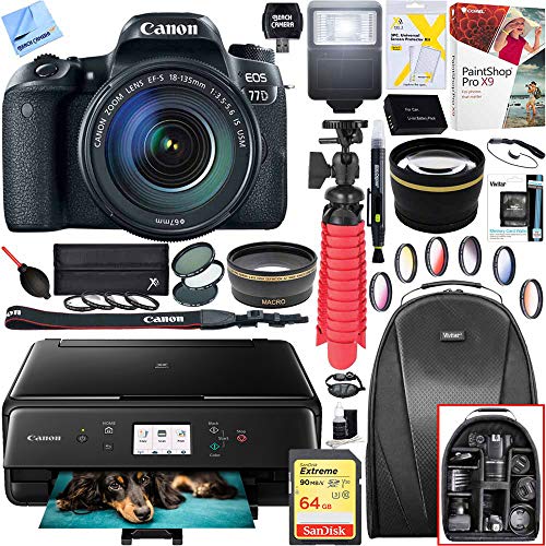 Algopix Similar Product 7 - Canon EOS 77D 242 MP DSLR Camera WiFi