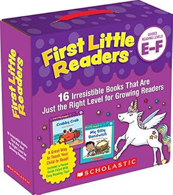 First Little Readers Parent Pack: Guided Reading Levels E & F: 16 Irresistible Books That Are Just the Right Level for Growing Readers