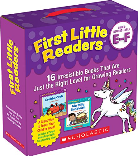 First Little Readers Parent Pack: Guided Reading Levels E & F: 16 Irresistible Books That Are Just the Right Level for Growing Readers by LIZA CHARLESWORTH