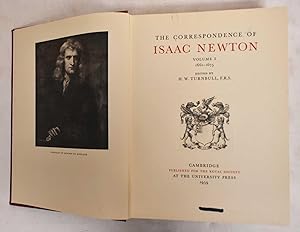 The Correspondence of Isaac Newton: Volume 1, 1661–1675