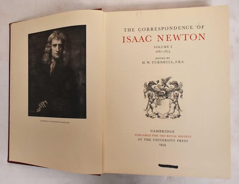 The Correspondence of Isaac Newton: Volume 1, 1661–1675 by Isaac Newton