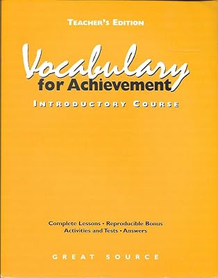 Vocabulary for Achievement