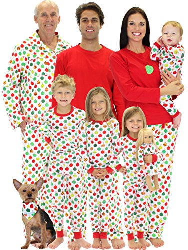 SleepytimePjs Christmas Ornaments Family Matching Pajamas