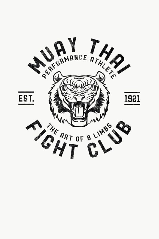 Muay Thai Fight Club: Muay Thai Kickboxing and Martial Arts Fighting Workout Log by Muay Thai Kickboxing Gifts
